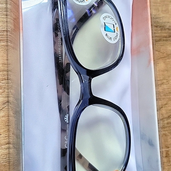 C&C California Bluelight Blocking Glasses Blue Clear Frames Blue Light - Picture 4 of 8